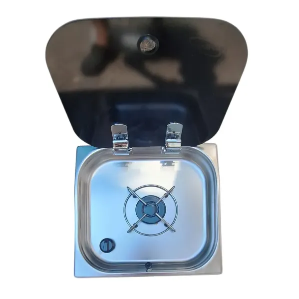 C3235SF Tek Gözlü Kapaklı Ocak