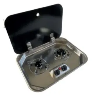 C3748-TF Karavan İki Gözlü Gazlı Ocak