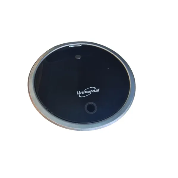 S3030B Karavan Tekne Yuvarlak Evye Lavabo Cam Kapaklı Krom 30 cm