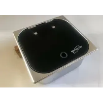 S323515 Karavan Cam Kapaklı Evye  32x35x15 cm