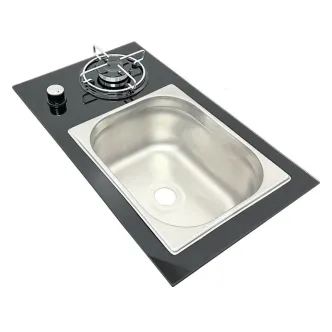 B3355-SF-S Univercal Tek Ocaklı Evyeli Gaz Emniyetli 33x55