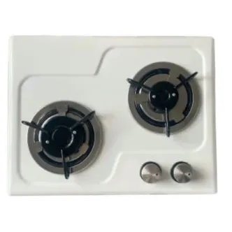 EW3039 Karavan İki Gözlü Ocak Beyaz 30x39 cm