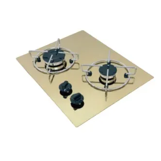 G3038TF - Inox Gold Gazlı Karavan Ocak 30x38 cm