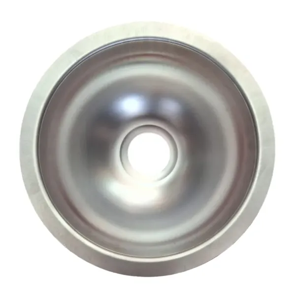 U23CM Yuvarlak Evye Lavabo Mat Krom