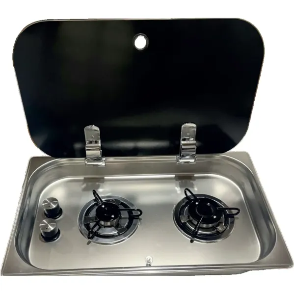 C3253TS-E Karavan Tipi İkili Gazlı Ocak