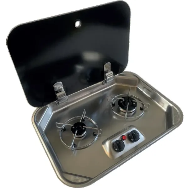 C3748-TF Karavan İki Gözlü Gazlı Ocak