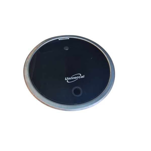 S3030B Karavan Tekne Yuvarlak Evye Lavabo Cam Kapaklı Krom 30 cm