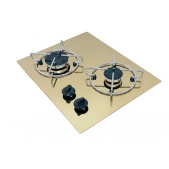 G3038TF - Inox Gold Gazlı Karavan Ocak 30x38 cm