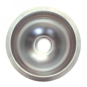 U23CM Yuvarlak Evye Lavabo Mat Krom