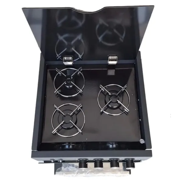 GO4448-TH Karavan Gazlı Ocaklı Fırın | Güvenli ve Kompakt Çözümler