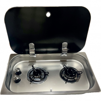 C3253TS-E Karavan Tipi İkili Gazlı Ocak