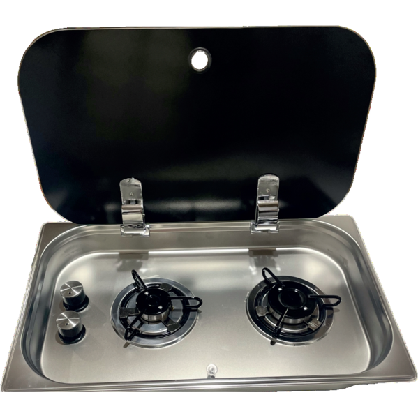 C3253TS-E Karavan Tipi İkili Gazlı Ocak